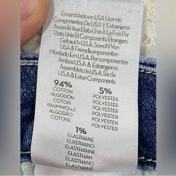 “Mother High-Waisted Looker Ankle Fray Walking on Coals Jeans 27x27 Stretch” - Picture 8 of 11